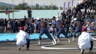 大潟村消防団（秋田県）第22回全国消防操法大会 ポンプ車の部