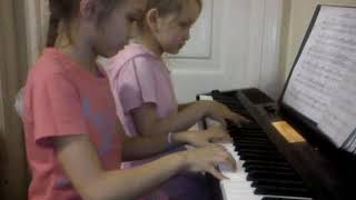 Kalcheva Elizabeth & Sofia - Вальс из мультфильма Белоснежка и 7 гномов