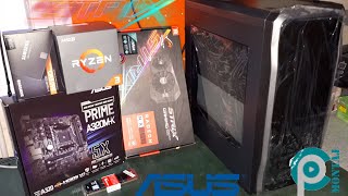 RYZEN 3 1300X - A320M K - RX 570 - 9235G PC MONTAJ