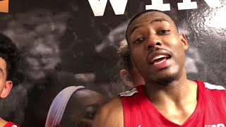 D.J. Carton and Andre Wesson talk to The Dispatch after an 84-71 loss at Minnesota