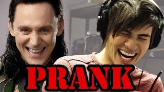 ПРАНК ИНТЕРВЬЮ С ЛОКИ! (ТОМ ХИДДЛСТОН)