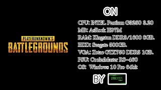 PUBG on G3250 + GTX750 FULL By Zolyer