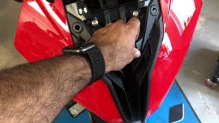 Part 3 how to remove the front fairing on bmw S1000rr 2019/2020