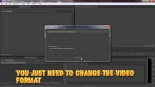 How To Fix Adobe Premiere Pro Error The File Has No Video Or Audio Stream