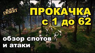 Black Desert (MMORPG - ИГРЫ) - ? Прокачка в BDO с 1 по 62 уровень в 2018 + фарм