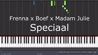 Frenna x Boef x Madam Julie - Speciaal - Piano Tutorial Easy