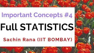 STATISTICS | Full Revision | JEE Main 2020, BITSAT