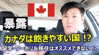 カナダ移住・留学&ワーホリはオススメしない !? 意外と知らない情報を暴露 (長期留学・海外就職＆永住 経験者がアドバイス）