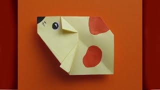 МОРСКАЯ СВИНКА - Легкое Оригами для Начинающих.