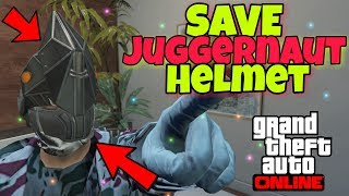 GTA 5 Online - How To Save The Juggernaut Helmet After Patch 1.40