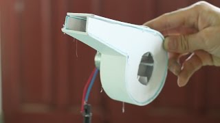 Как сделать нагнетатель воздуха | используя Foamex доски