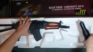 Обзор SRC SR-74U  АКС 74У AEG Series 6mm Airsoft Rifle. АКСУ 74 от СРЦ.