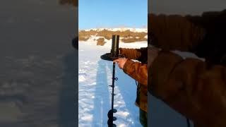 Электробур для рыбалки.