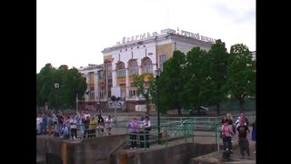 Отправление теплохода "Павел Бажов" из г. Перми и Казани