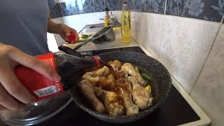 Готовим курицу в Кока-коле по Китайски. Гуляем по магазинам. Наш обычный день