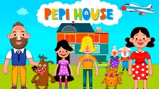 Детская ВЕСЕЛАЯ ИГРА как МУЛЬТИК Смешное видео для детей про семью Pepi House KIDS CHILDREN