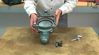 Wilton Vise Repair - How to Replace the Lock Nut and Bolt Assembly