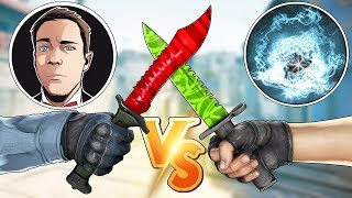 КРАТОС VS КВАНТУМ!!! ЭПИЧЕСКАЯ БИТВА ЗА НОЖ В КСГО! 7000 лайков и новая серия по битве за нож в ксго