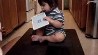 Brilliant Baby Leonidas Reads at 7 Months old