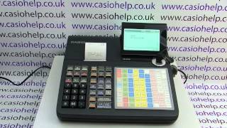 E001 Error Message On Casio SE-C450 SE-C3500 SE-S400 SE-S3000 Cash Registers