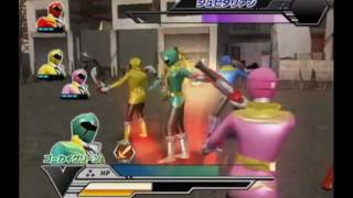 [Wii] Super Sentai Battle: Ranger Cross - Gokaiger Chapter, Part 1 (Stages 1 to 4)