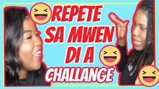GADE DE MATLOT KAP PALE .Repete sa mwen diw la ??‍♀️ gadon kout pik . Rete ( wisper challenge )