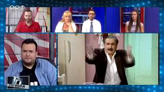 Ο Κυριακού «πέταξε» από τον ΑΝΤ1 τον Λάκη Λαζόπουλο  (ΑΡΤ, 12/7/18)