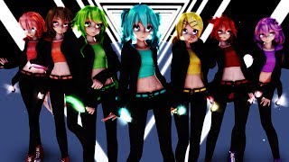 【MMD】Dope 쩔어 - Musical Tone Girls