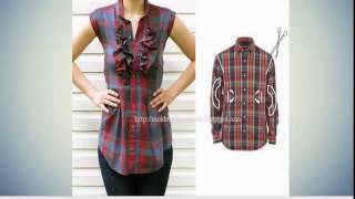 ПЕРЕДЕЛКА ОДЕЖДЫ? Не выбрасывайте старые вещи?Don"t  throw away old things. Redo them