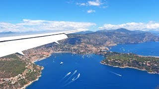 Stunning Approach and Landing at Nice Côte d'Azur Airport - British Airways Boeing 767