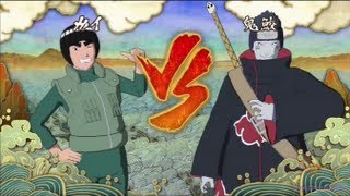 NARUTO 疾風伝 ナルティメットストーム３ - 第五章：暗躍する者 （ガイVS鬼鮫 Ｓランク ノーダメージ） Part 1