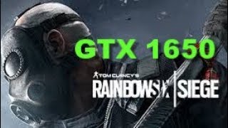 Rainbow Six Siege GTX 1650 Ultra Settings Benchmark