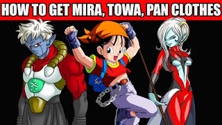 Dragon Ball Xenoverse - How to get Mira, Towa and Pan's Clothes for Custom Character!