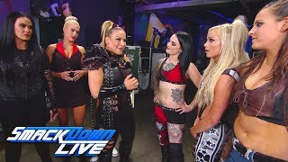 The Riott Squad meet the "Welcoming Committee": SmackDown LIVE, Dec. 5, 2017
