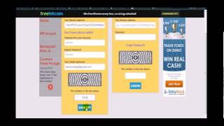 Регистрация  и работа в FreeBitCoin