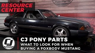 Buying a Fox Body Mustang? Here's what you NEED to look for