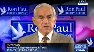 RON PAUL "WHY ARE WE SUPPORTING ISIS! AND TRYING TO RESCUE ISIS IN SYRIA!"