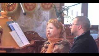 Антифоны и "Единородный Сыне" знаменного распева