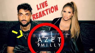AZET - 9 MILLY ( prod. by DJ A-BOOM ) Reaktion | Lisha&Lou
