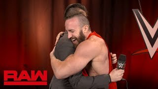 Mike Kanellis gets some exciting news: Raw Exclusive, April 30, 2018