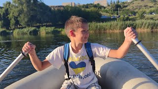 Отдыхаем два дня по другую сторону реки Жук-олень с нами