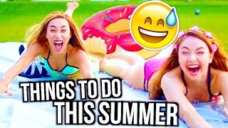 How To Have The Best Summer | Things to do AT HOME! | MyLifeAsEva
