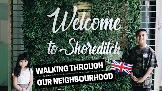 Exploring SHOREDITCH in London, England  | Travelling with kids | London Vlog Day 2