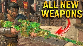 5 NEW Weapons Pack-A-Punched Weapons (Peacekeeper, Locus, S6 Stingray,  Vendetta, Ballistic Knife)