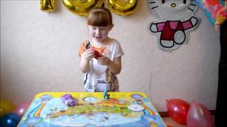 Лопаем шарики сюрприз игрушки для детей The Balloons Surprise Show