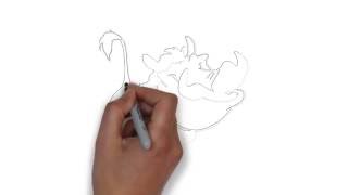 как нарисовать кабана,how to draw a boar,cómo dibujar un jabalí,comment dessiner un sanglier