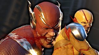 Flash Vs. Reverse Flash Fight Scene - Injustice 2 (Justice League)