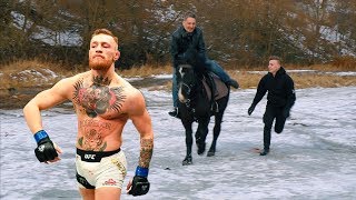 100 000 руб на бой: КОНОР МАКГРЕГОР - СЕРРОНЕ. ЭТО ДОГ? СЕРЁГА УПАЛ С КОНЯ!