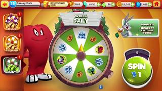 Looney Tunes World of Mayhem Mega Spin vs Premium Spin and All My Unlocked Characters