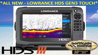 Lowrance HDS-7 Gen3 Touch Sounder/GPS Combo - Northside Marine Overview